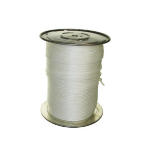 3/16 inchX1000 White Polyester Diamond Braid Cord