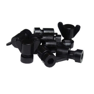 3/16 Inch Black Thumb Nut