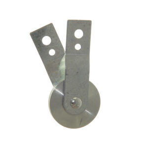 2 1/2 Inch Long Strap Steel Pulley