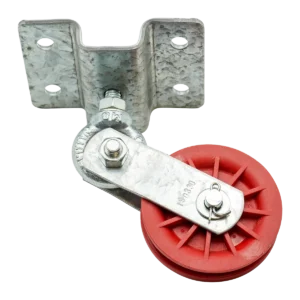 Pulley, 2 1/2" Nylon Nest with Swivel Bracket