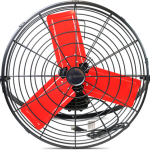 Stir Fan, 24" Black with Red Blade