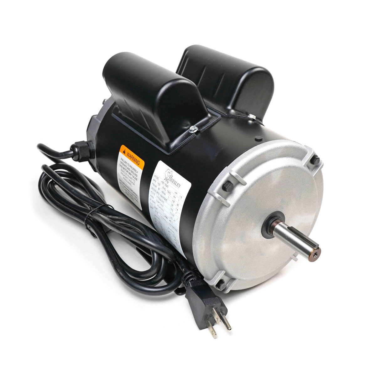 Motor, W 9FT 14/3 220V Cord (6-15P) 1 1/2 HP Fan - Image 3