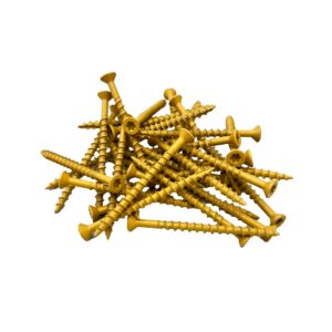 Screws, #9 X 2 1/2" Star Flat Head Coarse Thread