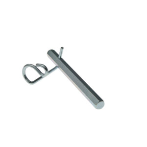 Drill Adapter, 5" Hex Zinc 1PIN(25/BG-10/BGS/CS-7LBS/25-2886