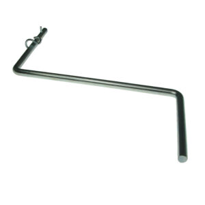 Handle, "Z" Handle Zinc Plated with 1 Pin (25/BX-33LBS)2885