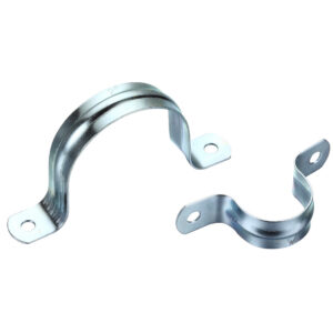 Pipe Strap, 3/4" 2 Hole Metal (50/BAG)