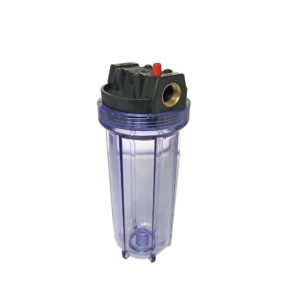Filter Housing, 2.5" X 10" W/Pressure Release 3/4" Thd 6/BX