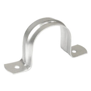 Pipe Strap, 3" 2 Hole Metal (25/BAG)