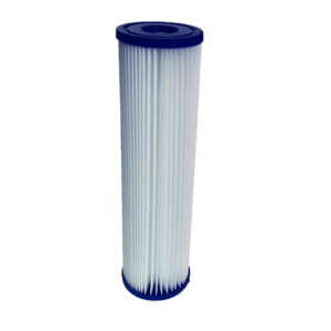 Filter, 2.5" X 10" Polyester Pleated 50 Micron W/Webbing 24/BOX