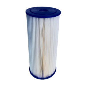 Filter, 4.5" X 10" Poly Pleated 20 Micron 8/BX