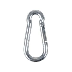 Snap Hook, 1/4" Nickel Plated