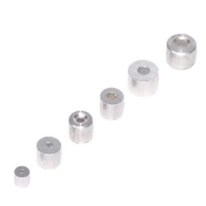 Button Stops, 3/32"X1000 Aluminum